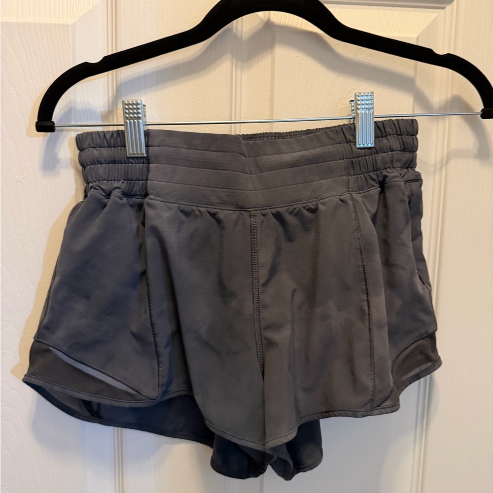 lululemon athletica Women's Charcoal Athletic Shorts